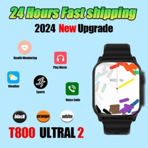 Smart Watch 2025 T800 Ultra 2 Compass Waterproof Men 49mm Series 8 For Apple Watch IWO Ultra 2 Smart watch