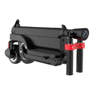 X6 Foldable Electric Scooter, Li-Ion Battery IP54 Waterproof, 5.5 Inch Tires, 15km Range, for Adults with Backpack, LED Lights