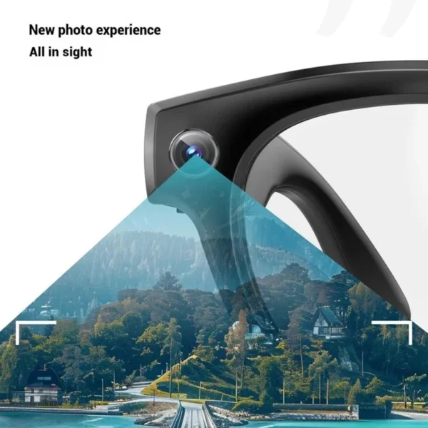 2025 New Camera Smart Glasses AI Voice Wireless Audio Portable Video Recording Light-sensitive Color Change Polarized Sunglasses - Image 5