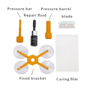 Windshield Damage Repair Fluid Car Cracked Glass Windscreen Scratch Repair Tool Kit Resin Sealer Auto Window Screen Polishing