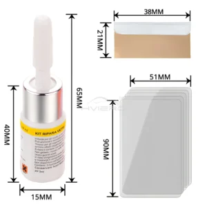 1/4/10X Car Windshield Cracked Repair Tool DIY Window Phone Screen Kit Restoration Curing Glue Auto Glass Scratch Crack Restore