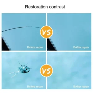 Car Windshield Glass Cracked Repair Agent Window Glass Scratch Nano Repairing Set Crack Restore Traceless Curing Glue Tools