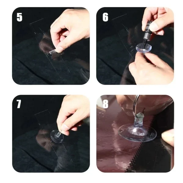 DIY Car Windshield Repair Kit Glass Windscreen Restore Repairing Tools Set Big Chip Crack Repairing Car Auto Kit - Image 5