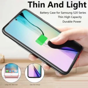 Power Case for Samsung Galaxy Note 20 Ultra Battery Charger Case Galaxy S9 Note 10 Plus S8 Note 9 Power Bank Capa
