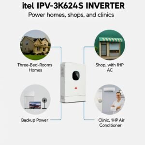 itel 3.6kW All-in-One Solar Power System (8kWh Battery)