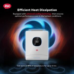 itel Energy 6kW Hybrid Solar Inverter – Dual AC Output for Homes & Clinics (48V, IP54 Rated)